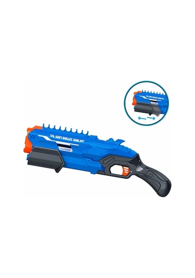 3407 Zapp Toys Sünger Dart Atan Silah 40 CM