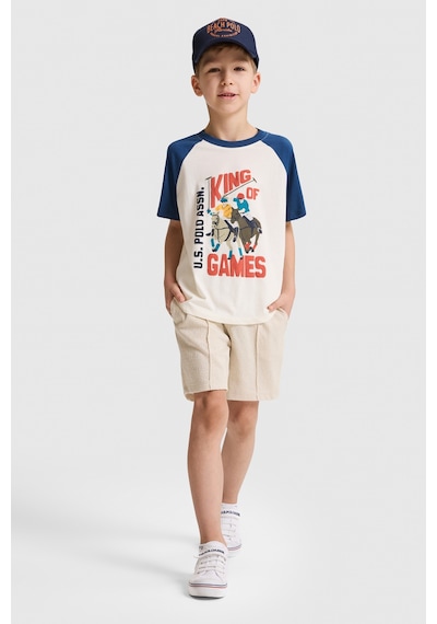 U.S. Polo Assn. U.s. Polo Assn. Erkek Çocuk Bej Şort Örme 50327065-vr011