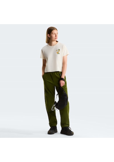 The North Face Flora Embroidered Regular Graphic Kadın Tişört C-the0a8g9qqlıqlı Beyaz