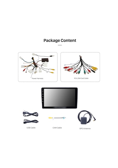 Toyota Avensıs 2002-2008 Multimedya Navigasyon Usb Kamera Carplayer 6 Ram