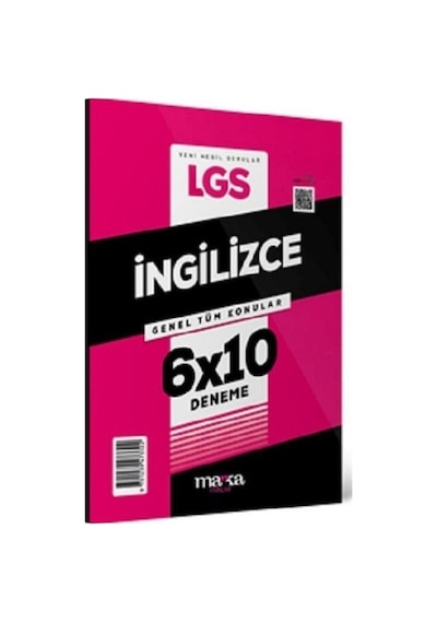 8. Sınıf LGS İngilizce 6 x 10 Deneme- Marka Yayınları