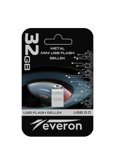 Everon 32gb Metal Usb Mini Flash Bellek