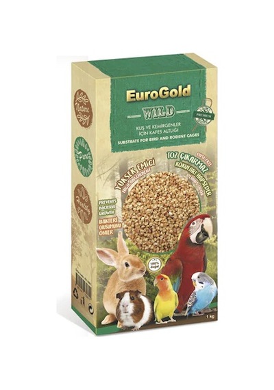 Euro Gold Kuş ve Kemirgen Kafes Altlığı 1 Kg