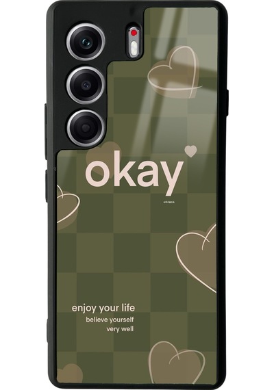 Tecno Camon 40 Pro Enjoy Your Life Tasarımlı Glossy Telefon Kılıfı Uyumlu Çok Renkli