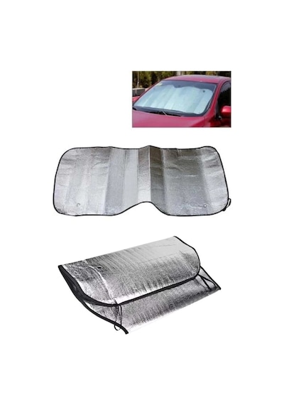 Güneşlik Koruyucu Perde Metalize Oto Araç Araba Güneşliği Ön Cam Güneşliği 73950586