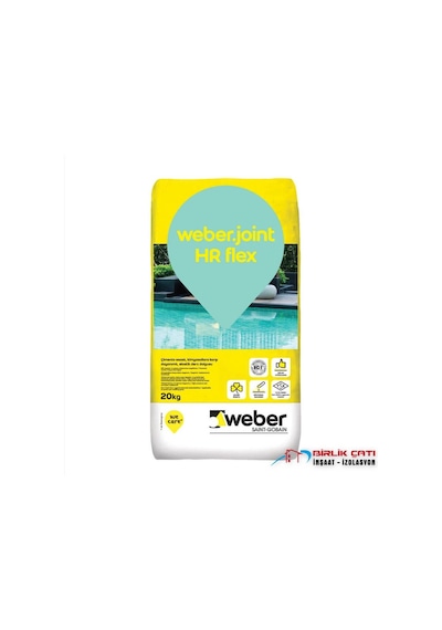 Weber Joint HR Flex Gri 20 kg Havuz Derz Dolgusu