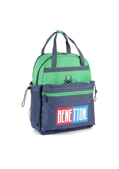 Benetton Laptop Bölmeli Okul Sırt Çantası 3 Bölmeli 03786