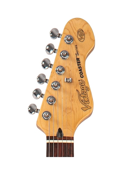 Vintage V60 Coaster Elektro Gitar - Gloss Red