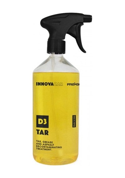 Innovacar D3 Tar Yağlı Artıklar. Katran. Asfalt ve Mumlar için Ya