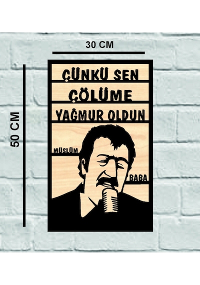 Müslüm Baba Çünkü Sen Çölüme Yağmur Oldun