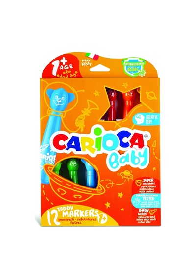 Teddy Jumbo Keçeli Boya Kalemi, Süper Yıkanabilir