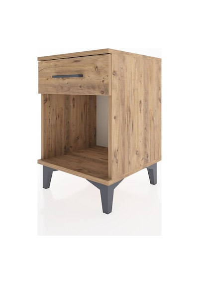 Hyperion Komodin Tek Çekmeceli 44x44x64 Çam-çam Çam