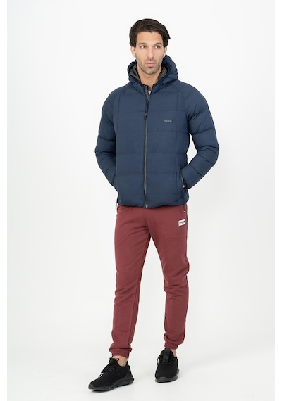 Maraton Sportswear Regular Erkek Kapşonlu Uzun Kol Basic Lacivert Mont 21259-lacivert Lacivert