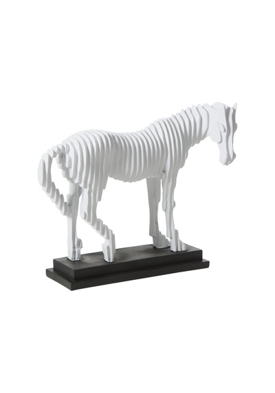 Mudo Home Whıte Horse Biblo 16x35x32 Cm