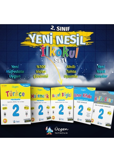 Üçgen 2.Sınıf Yeni Nesil İlkokul Yolculuğu Seti 2022-2023