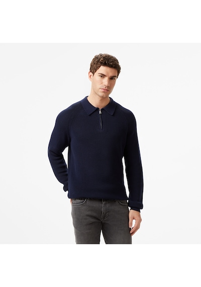 Nautica Erkek Lacivert Classic Fit Kazak Düz S57223t Lacivert