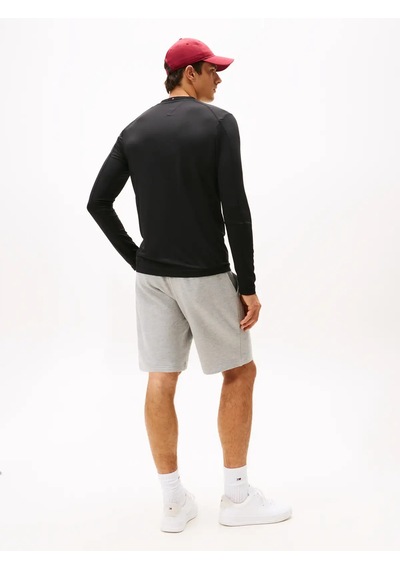 Tommy Hilfiger Performance Ls Tee, Bds Siyah Erkek T-shirt
