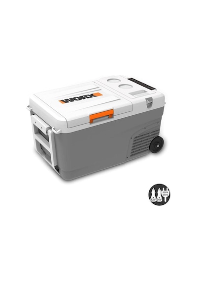Worx Wx876.9 12/24/220volt 22litre Kompresörlü Outdoor Oto Buzdolabı Akü Dahil Değildir Fr Wx876.9