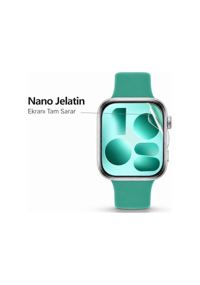 Huawei Watch Fit 5 Uyumlu 3 Adet Şeffaf Ultra Koruyucu Nano Jelatin