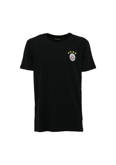 Galatasaray 4 Yıldızlı Siyah Tshirt Siyah