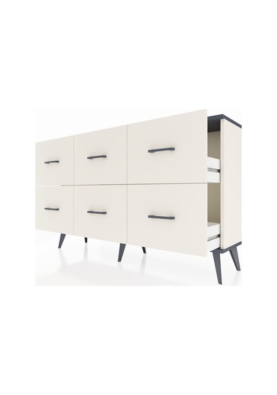 Arges Konsol 6 Çekmeceli 132x30x83 Aytaşı-antrasit/aytaşı Antrasit/aytaşı Arges Konsol 6 Çekmeceli 132x30x83 Aytaşı-antrasit/aytaşı Antrasit/aytaşı
