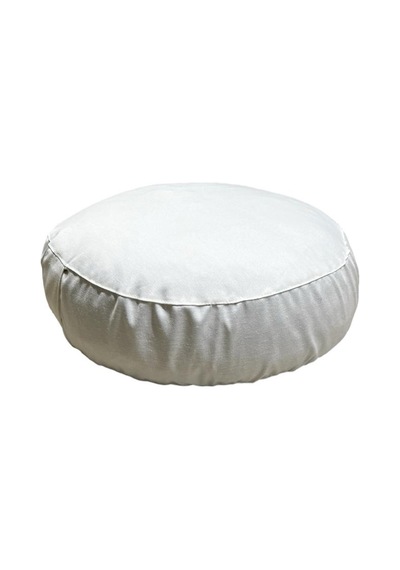 Remege Meditasyon Minderi & Bolster Minderi İkili Set Krem Kr3 Bej