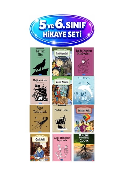 5.6.sınıf Okuma Seti Kadife Pantolonlu Çocuk Beyaz Yunus