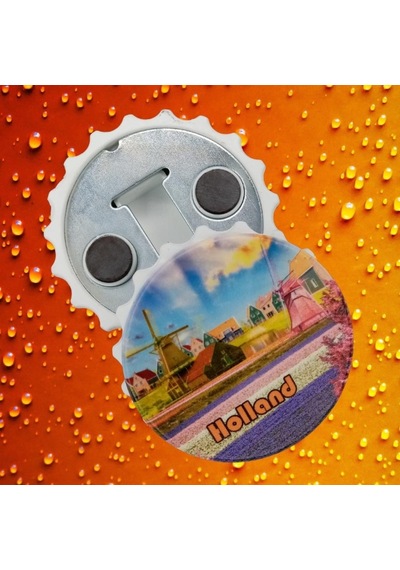 Hollanda Temalı Magnet Kapak Açacak
