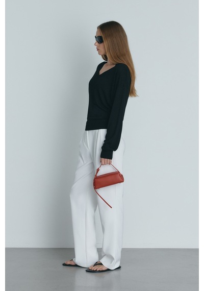 Suud Collection Kırmızı Petit Mervie Baget Çanta