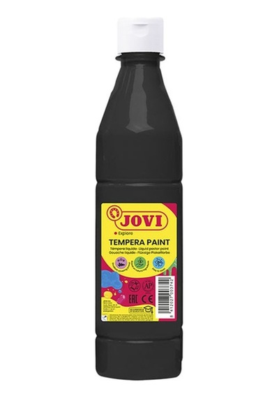 Jovı 506 Guaj Boya 500ml Siyah Çok Renkli