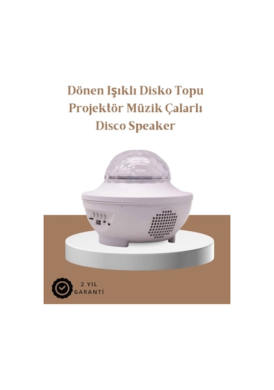Müzik Ritimli Işık Değişimi & Dönen Dalga Efekti Galaxy Projektör Çok Renkli 91498624