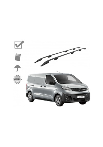 Vıvaro Cargo Kısa Şase Tavan Çıtası Siyah 2019 2020 2021 2022 2023 2024 2025 2026 2027