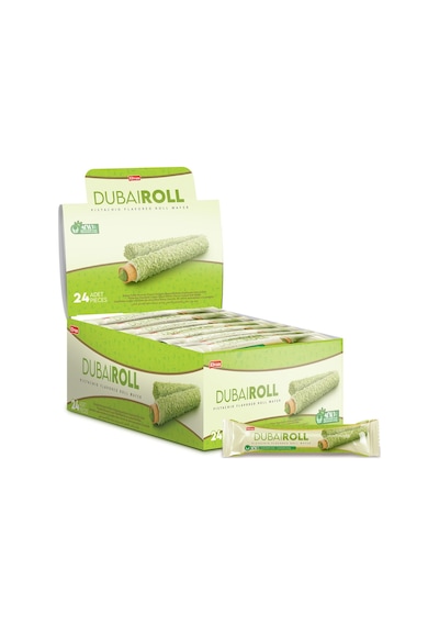 Elvan Dubai Roll Gofret 18 Gr. 24 Adet (1 Kutu)