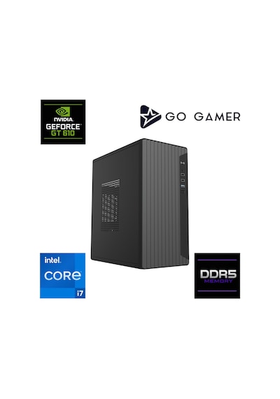 Go Gamer E505DF i7-12700F 16 GB 1 TB SSD GT610 24" Free Dos Oem Paket Masaüstü Oyuncu Bilgisayarı
