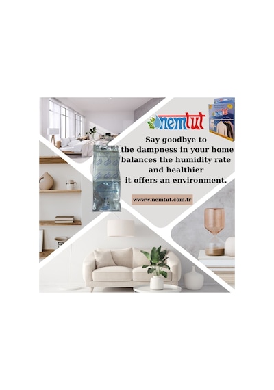 Dehumıdıfıer Moısture Absorber Odor Remover Mold And Corrosıon Preventıve 1 Box 2 Packages 1 Kg