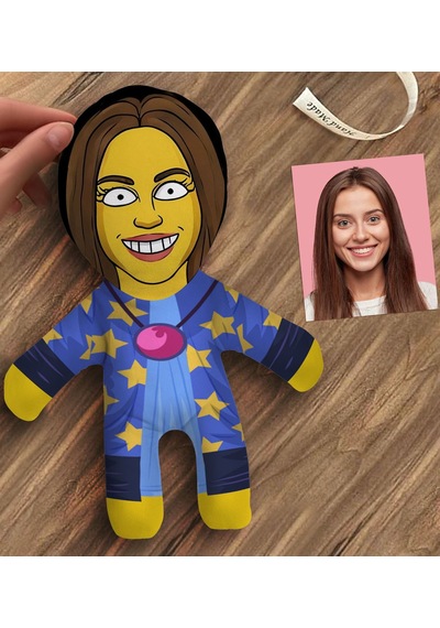 BK Gift Kişiye Özel Simpsons Figürlü Bebek Yastık - Model 5