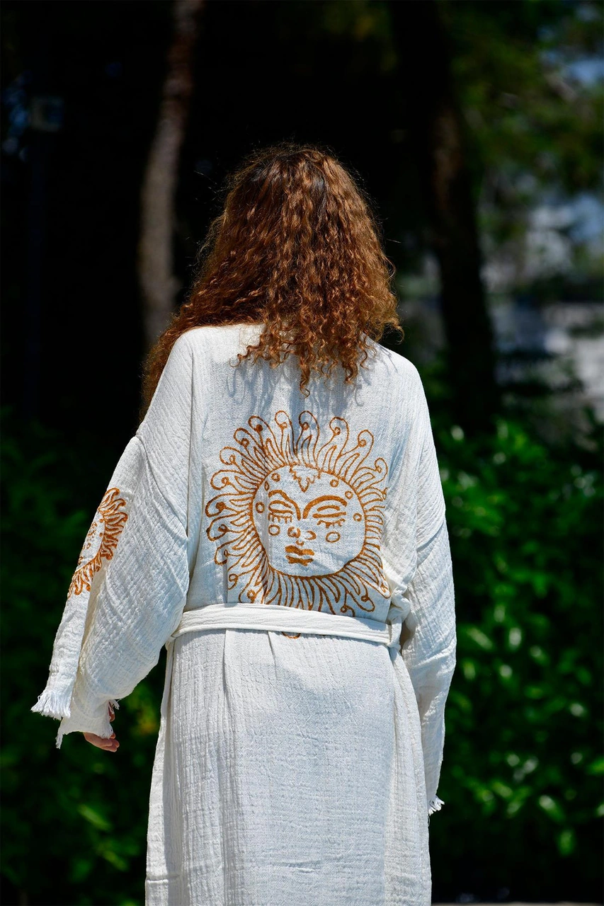 Brandsmithshop Solar Bloom Kimono Çok Renkli