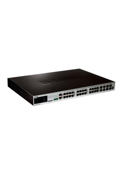D-lınk Dgs-3420-28tc 24 Port Gıgabıt + 4x10gb Sfp Combo Stackable L2+ Rackmount Swıtch