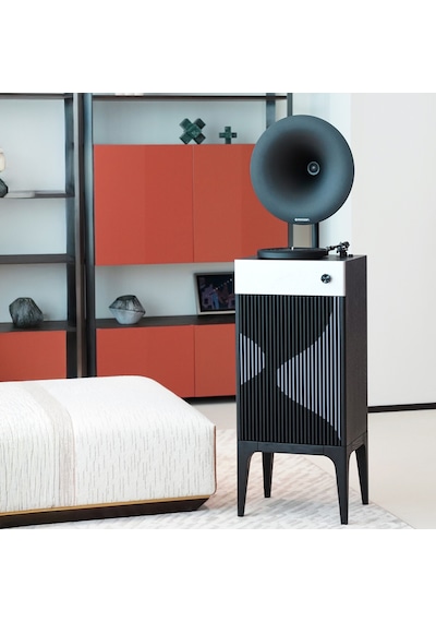 Fennessy İ5 Bluetooth Hoparlörlü 110w Hi-fi Retro Pikap Plakçalar Turntable, Quicksand