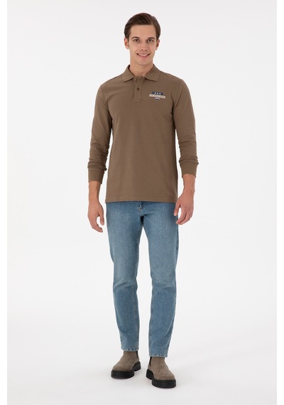 U.s. Polo Assn. Erkek Haki Sweatshirt 50293741-vr027 Haki
