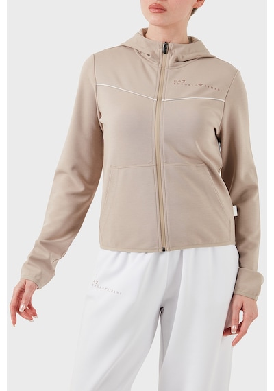 Ea7 Bayan Sweat 7w000278 Af12501 U6155 Bej Bej
