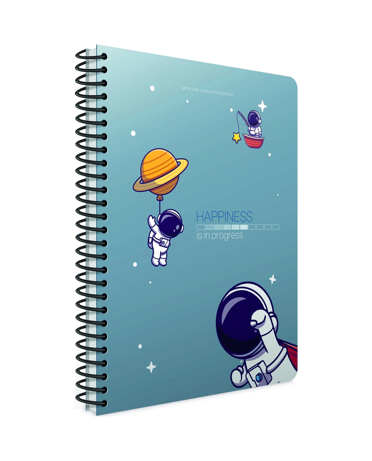 Happiness Spiralli Karton Kapak Defter A4 80 Yaprak Kareli 4 Lü Paket 5802