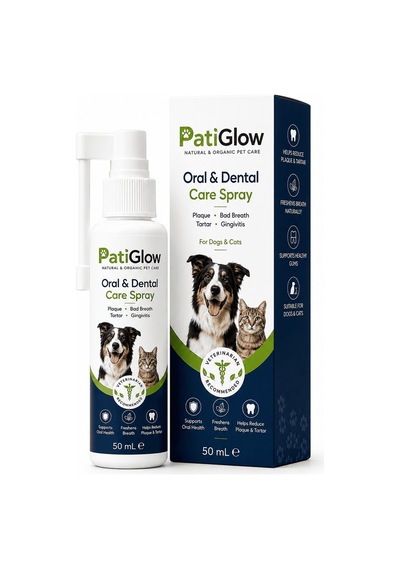 Patiglow Kedi Ve Köpek Ağız Ve Diş Bakım Spreyi 50 Ml