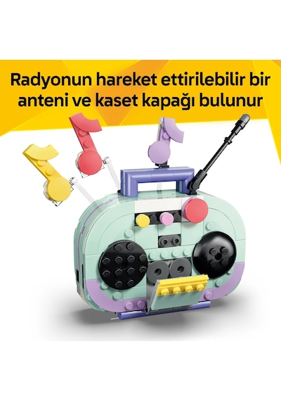 LEGO® Creator 3’ü 1 Arada Müzikal Dekor Kedili Piyano 31392 - 9 Yaş Üzeri için Aksesuarlar İçeren Oyuncak Yapım Seti (485 Parça)