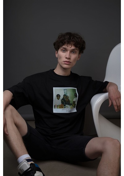 Flood Of Style Unisex Kendrick Lamar M.a.a.d City Siyah Tshirt