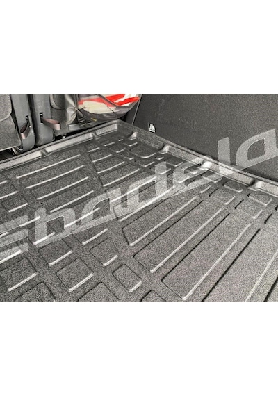 Vw Caddy Bagaj Paspası Havuzlu Kaucuk Kokusuz Siyah