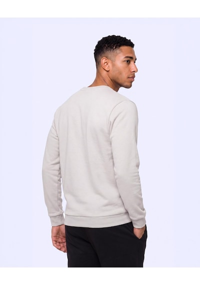 Kappa Tanner Erkek Taş Rengi Regular Sweatshirt