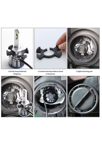 Honda Civic İçin Led Xenon Ampul Sabitleme Aparatı 2 Adet -