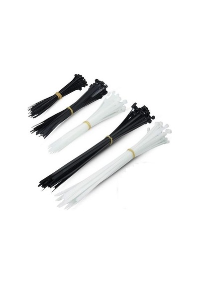 100 ADET 4,8X200MM KABLO BAĞI SİYAH