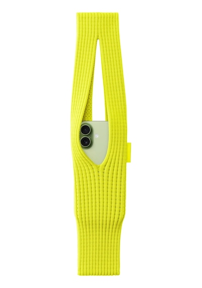 Nihcase Apple Uyumlu iPhone 15 Pro Kılıf Örgü Şık Tasarım Pokket Hasır Small 40cm Kılıf